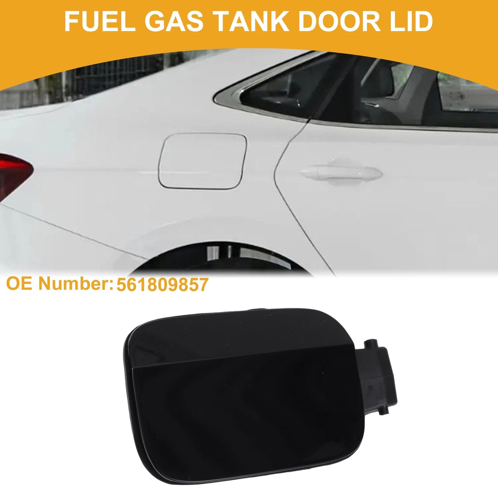 Fuel Tank Door Cap Replacement for Volkswagen Passat (2011–2018)