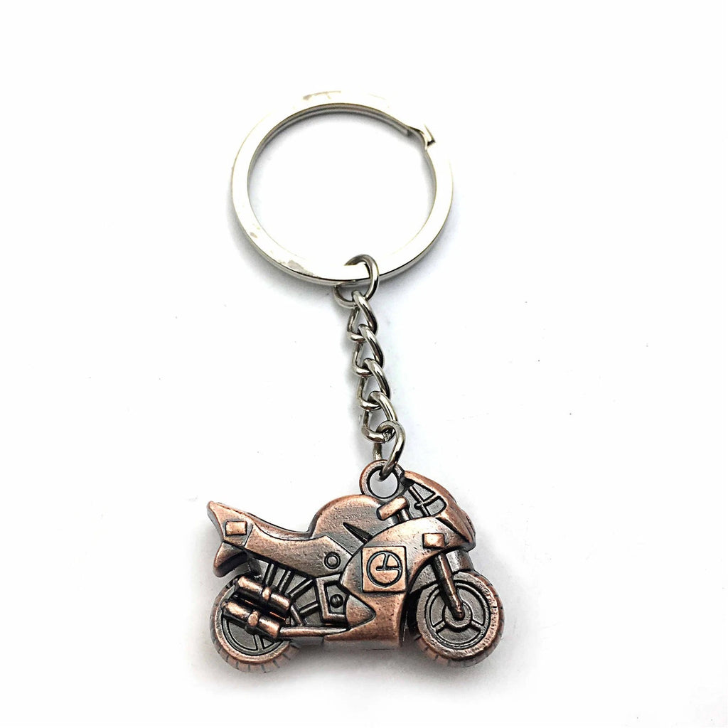 3D Metal Motorcycle Keychain for Universal Use (Keyfob)