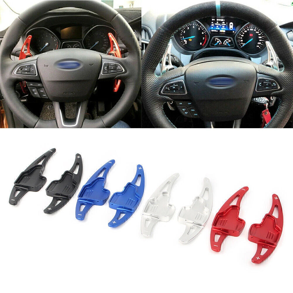 Steering Wheel Shift Paddle Shifter Extension for Ford Focus Escape Kuga (2017–Present)
