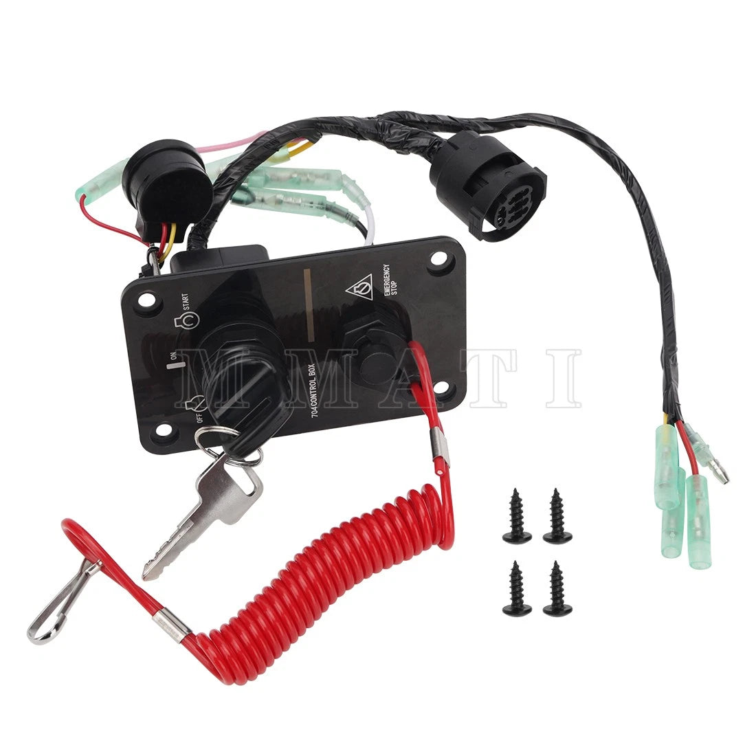 Engine Switch Panel for Yamaha (704-82570-12-00, 704-82570-13-00)
