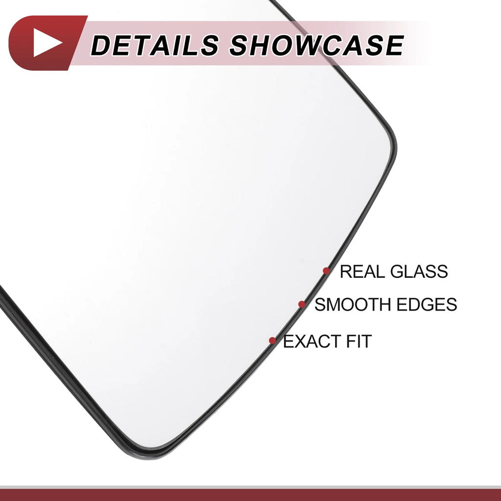 Left Driver Side Mirror Glass for Chevrolet Impala (2006–2013)