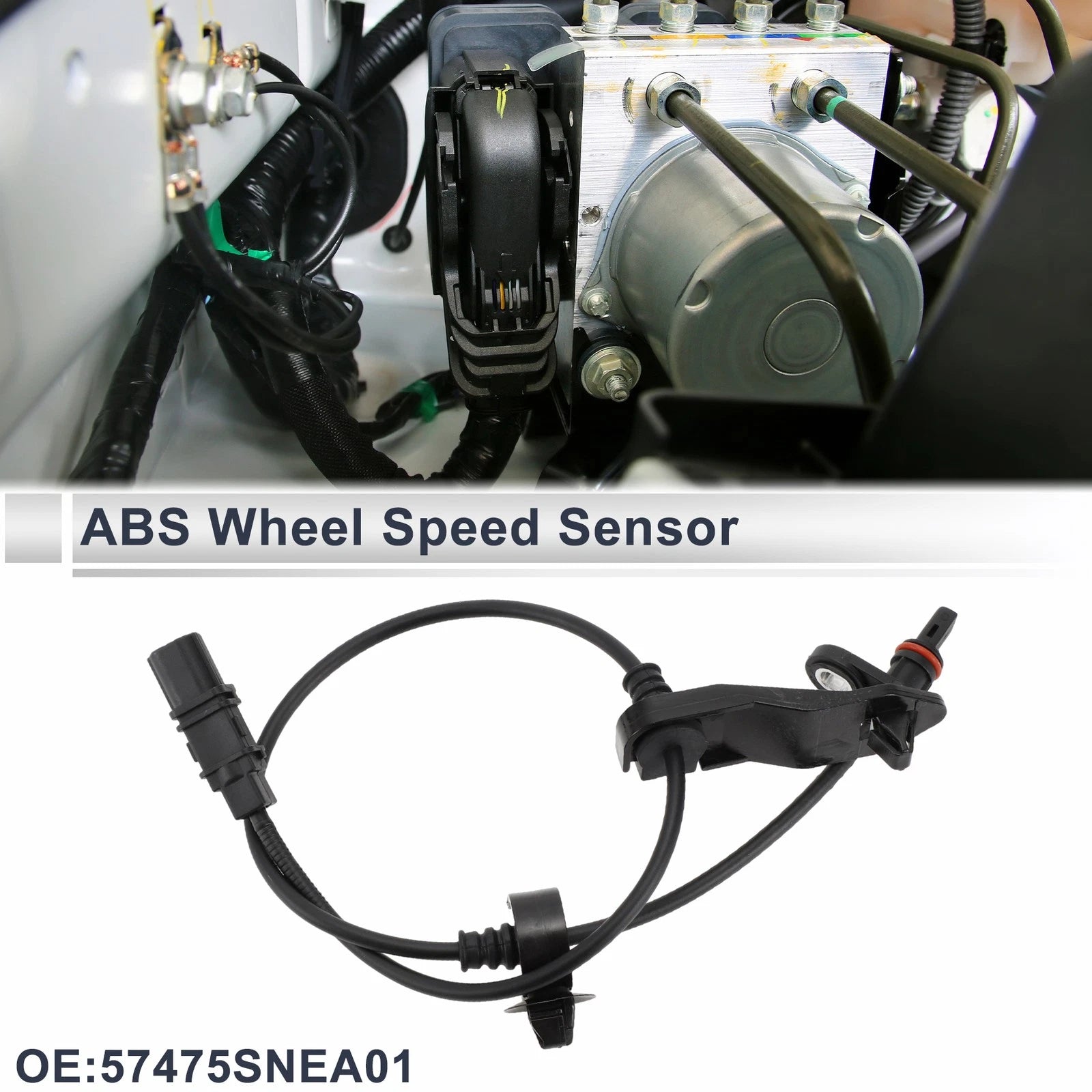 ABS Wheel Speed Sensor Rear Left for Honda Civic (2006–2011)