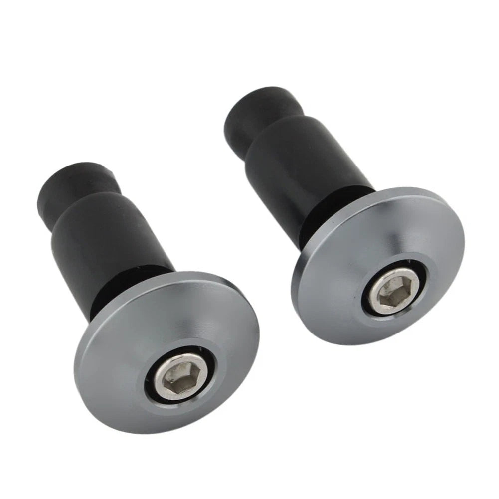 Handlebar End Grips Cap Plugs for Motorcycle Dirt Bike (7/8'')