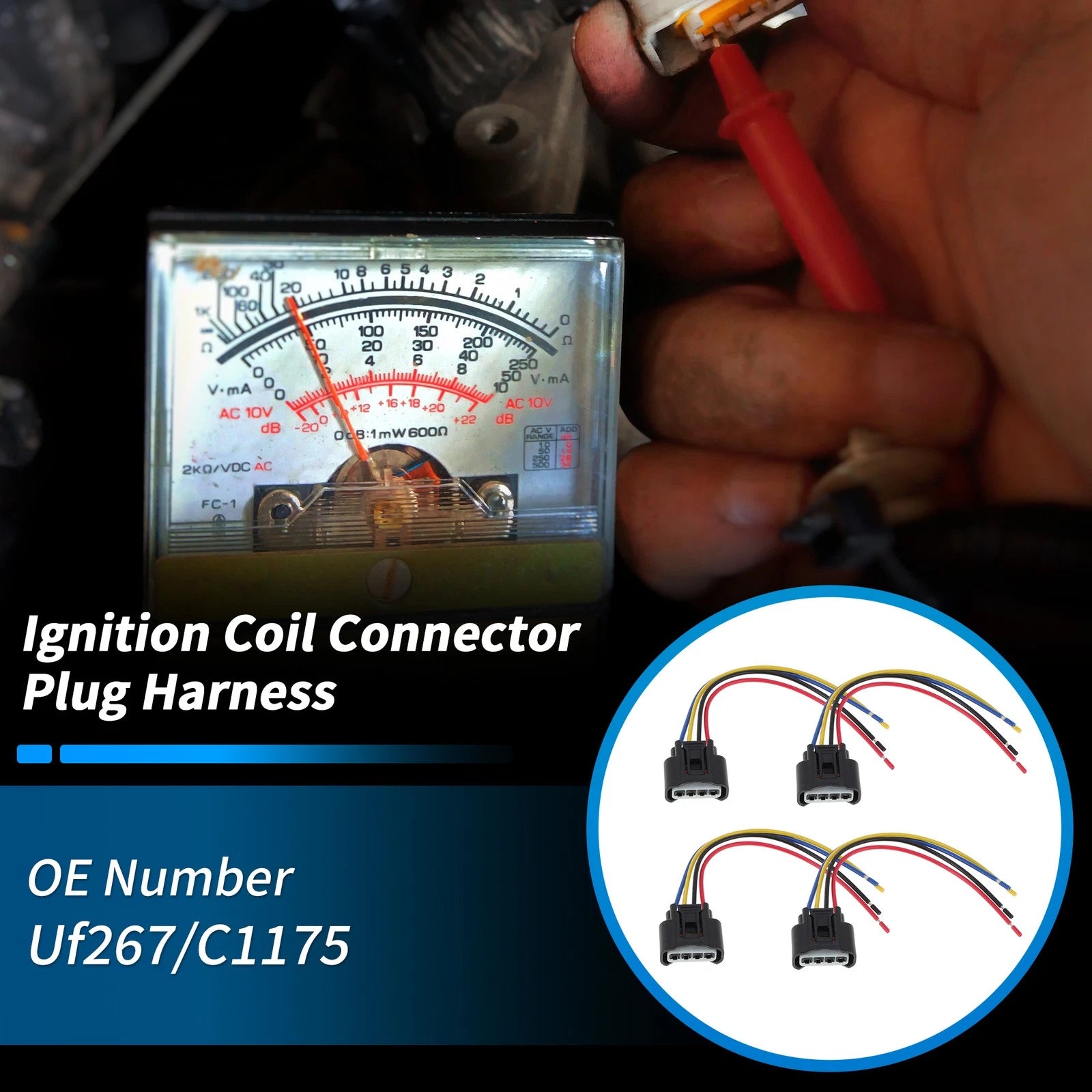 Ignition Coil Connector Plug Harness Set for Lexus ES300 (1999–2003)