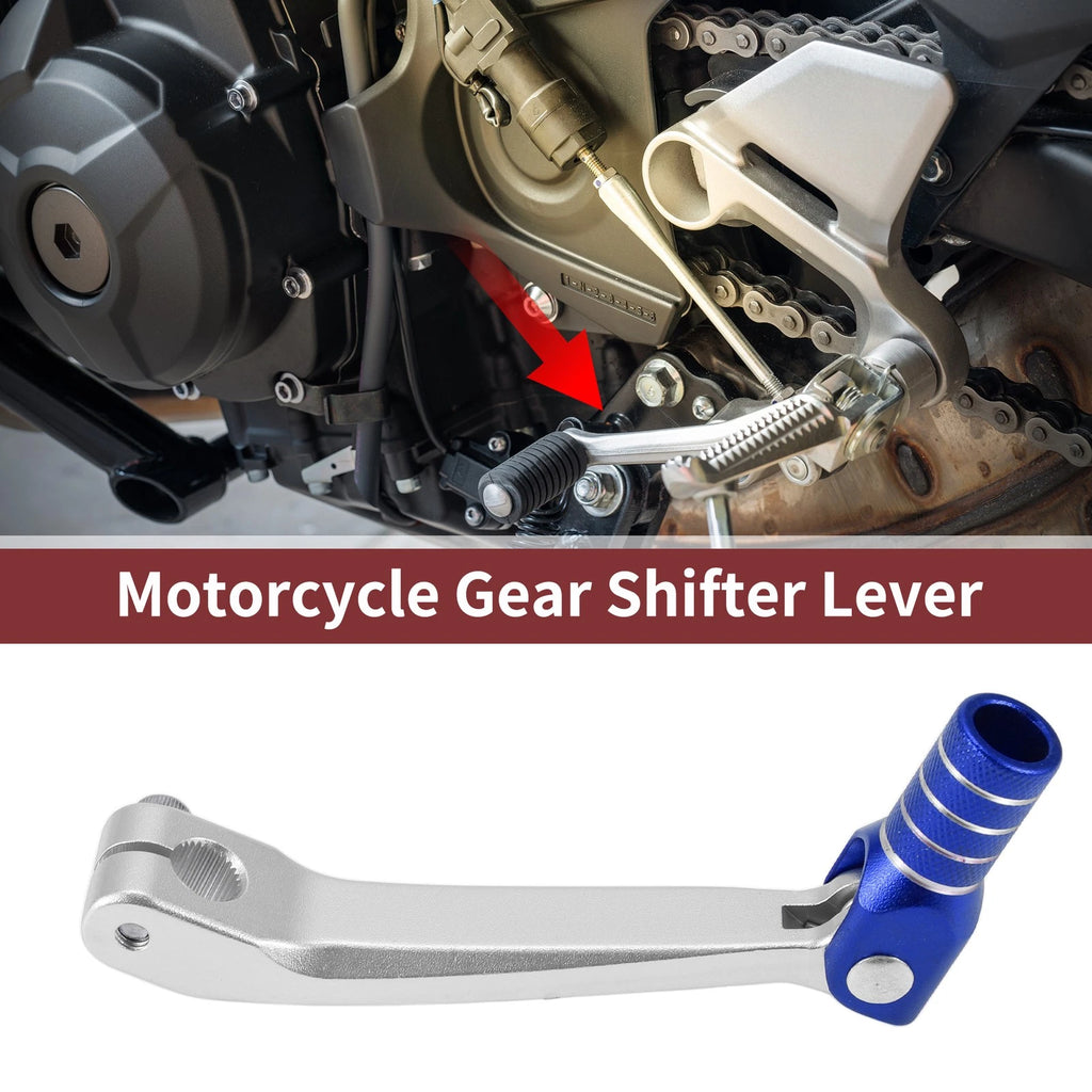 Gear Shifter Lever for Honda CRF150F (2003–2017) Silver Blue Replacement