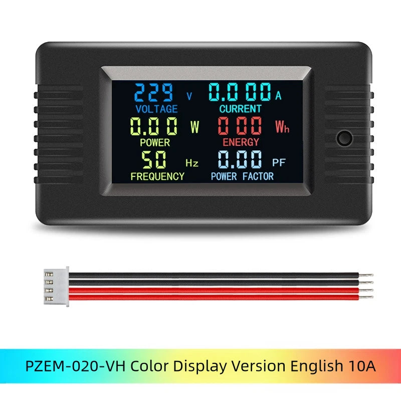 Digital Power Meter for Industrial Electrical Testing (AC 110 220V)