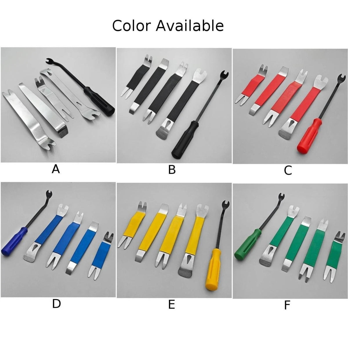 Panel Pry Kit for Car Interior Repair (Non-slip Handle)