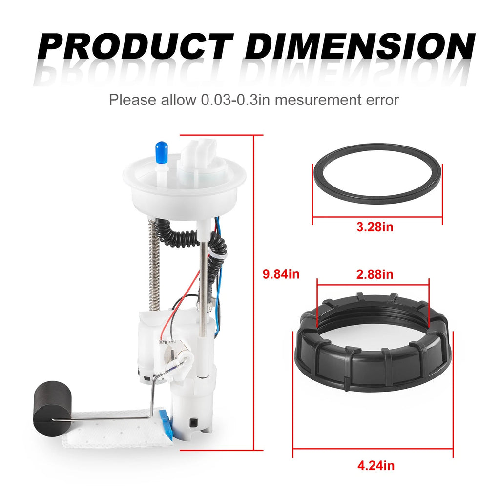 Fuel Pump Module Assembly for Polaris RZR 900 1000 XP 4 (2205502, 2208591, 2208323)