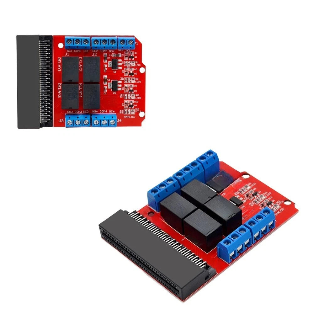 4X 5V 4 Way Relay Module PCB Board for DIY Projects