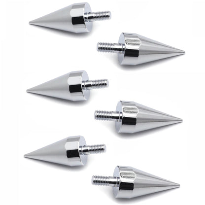 6PC Spike Bolt Set for Universal Motorcycle Windscreen Fairings