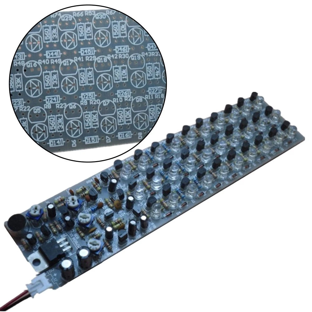LED Music Visualizer DIY Kit with Voice Control Sensor