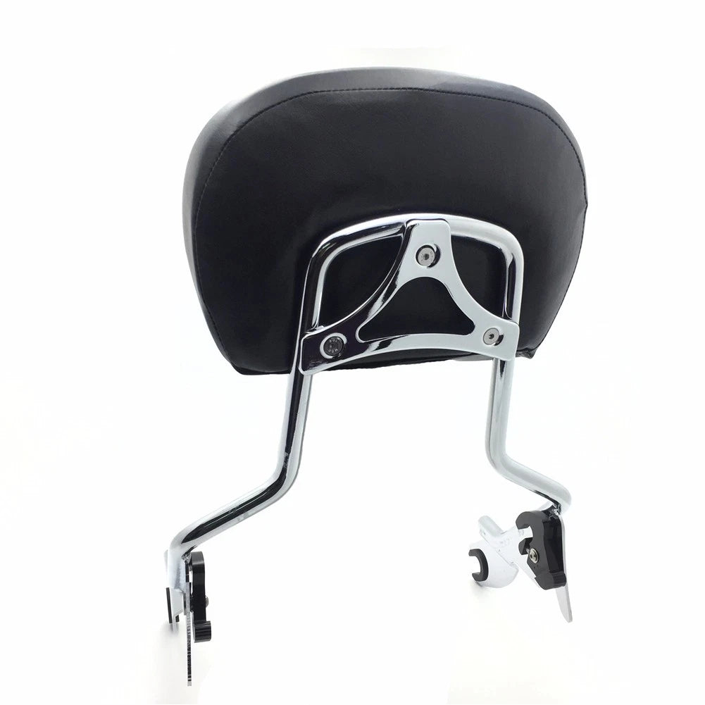 Detachable Chrome Backrest Sissy Bar for Harley Touring (2009–2018)