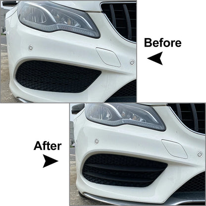 2pcs Front Bumper Fog Lamp Grille For Mercedes Benz E Class Coupe C207 2013