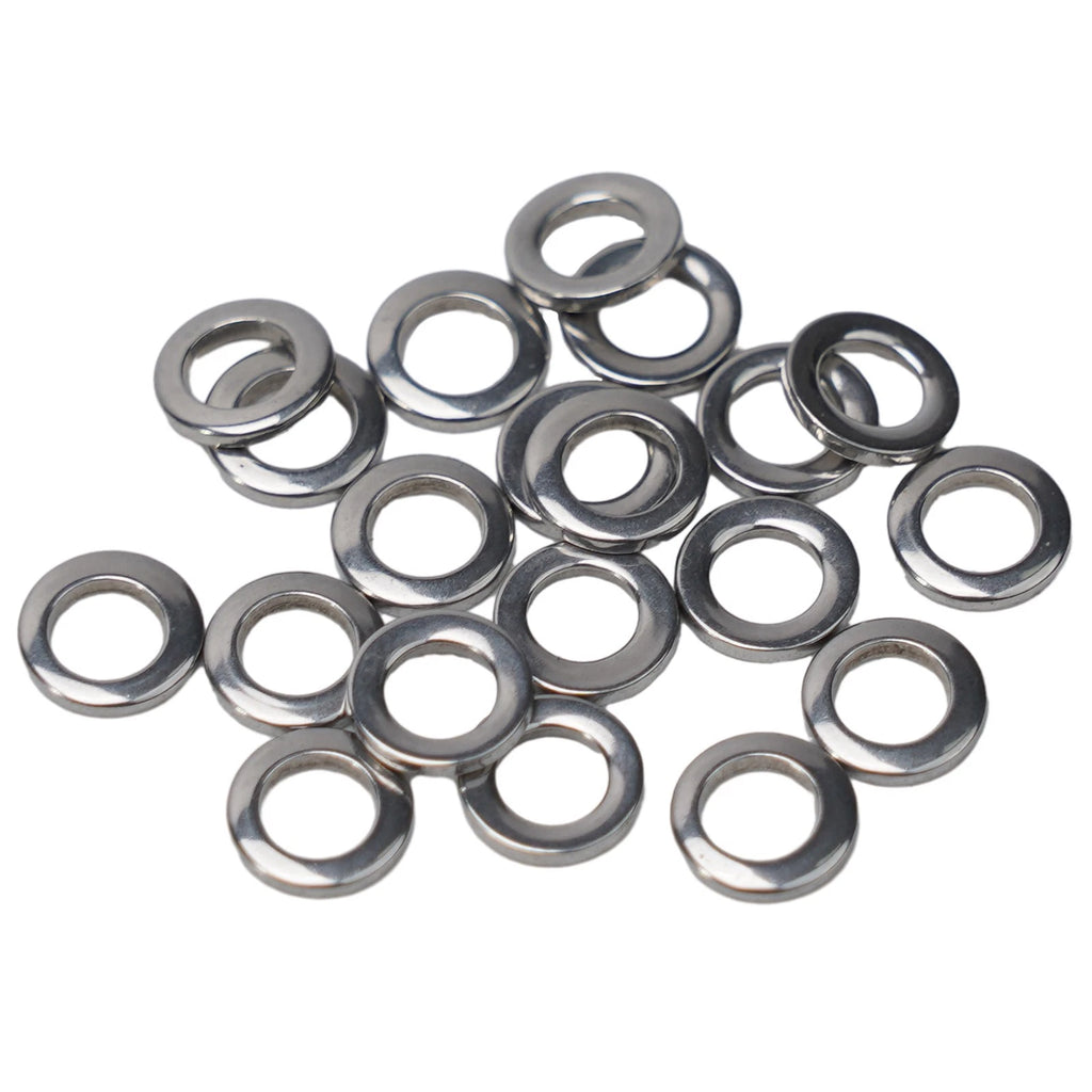 20pcs Solid Split Rings for Jig Assist Hook Connection
