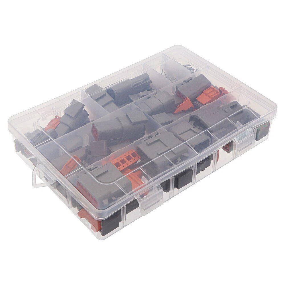 202PCS Deutsch DT Series Waterproof Connector Multi Plug (2, 3, 4, 6, 8, 12 Way)