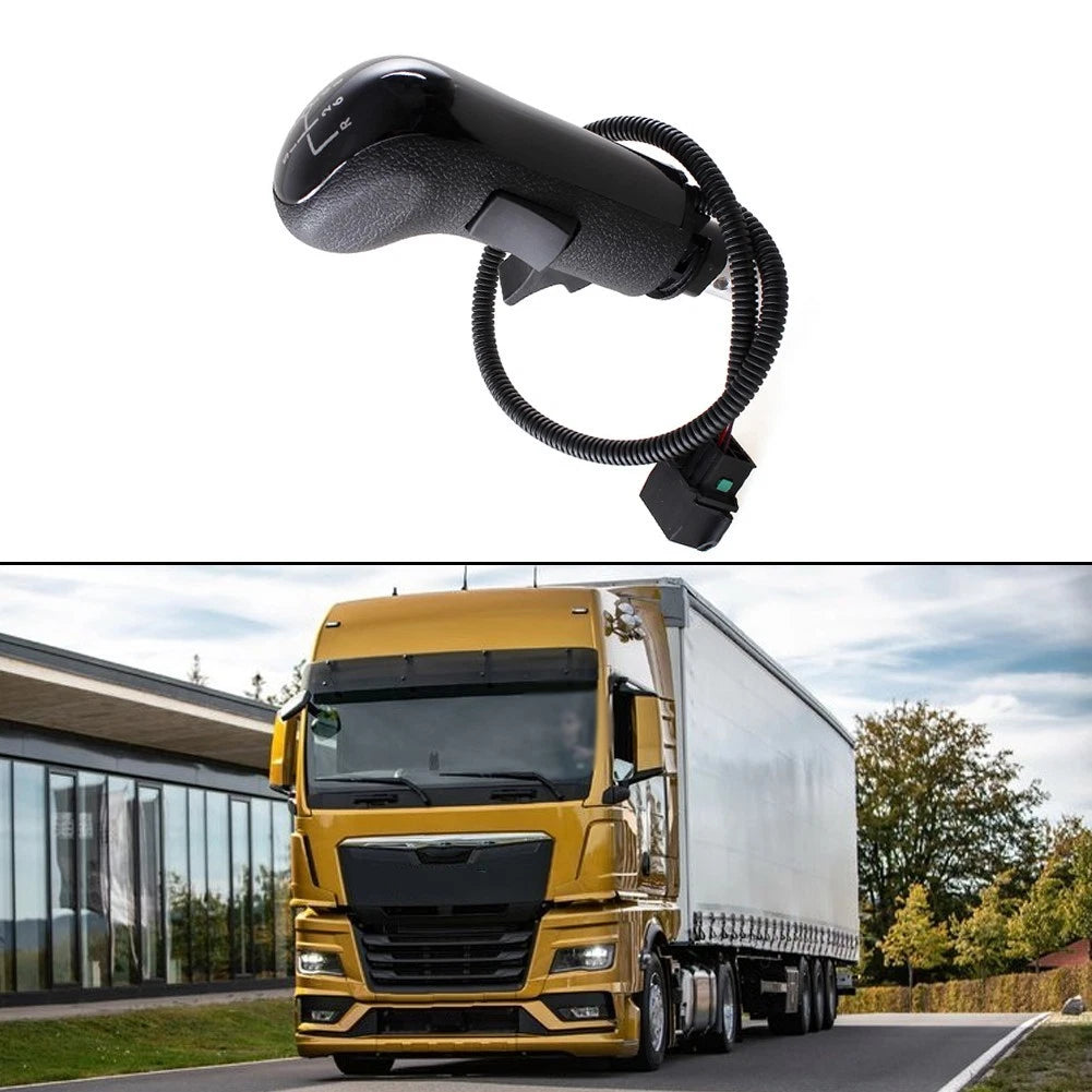 Innovative Black Plastic For MANual Shift Knob Compatible with For MAN Trucks
