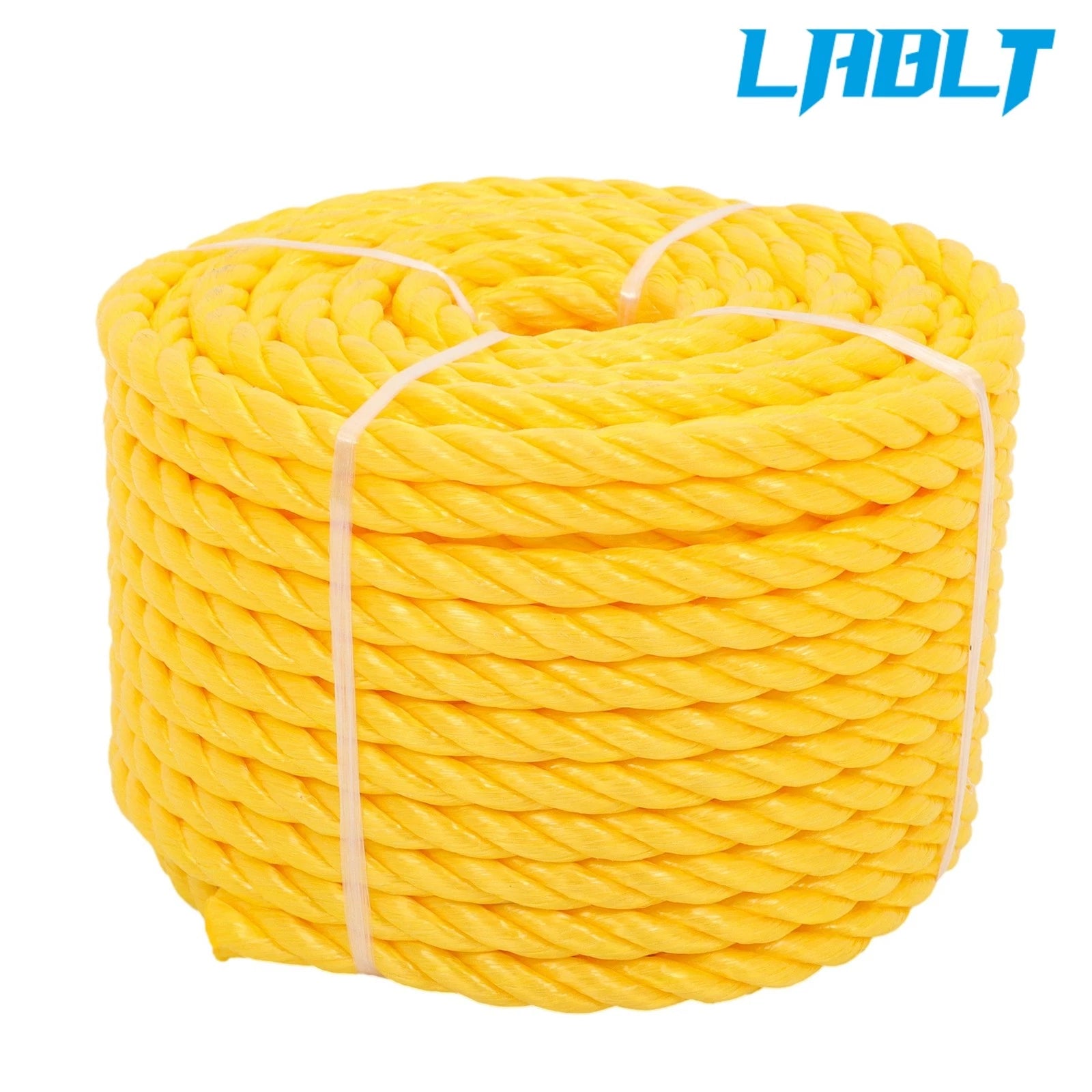 3 Stranded Braided Rope for Boats, Dock (1/2" × 100ft)