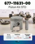 2X Piston Kit STD 677-11631-00 for Yamaha 4/6/8 HP