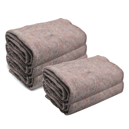 5pc Heavy Duty Textile Moving Blanket 80" x 72" Furniture Packing Pad