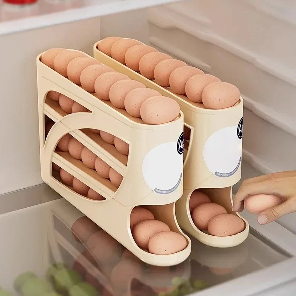 Refrigerator Egg Storage Box for Compact Design