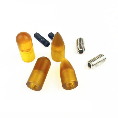 4 Pcs Car Dent Repair Knockdown Pen Hammer Replacement Head M6 M8
