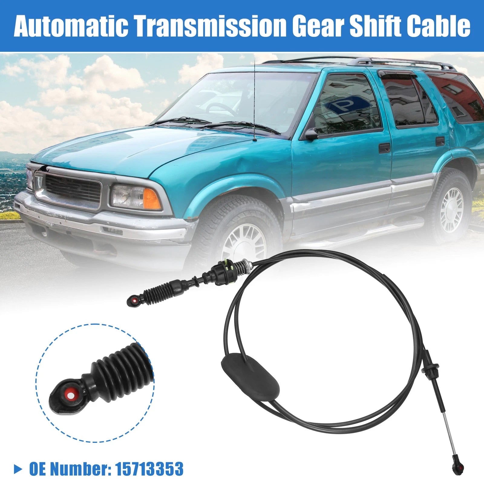 Transmission Gear Shift Cable Replacement for Chevrolet Blazer 1997–1997 S10