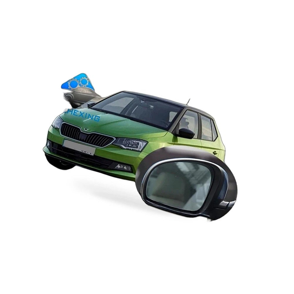Left Mirror Glass for Skoda Fabia (2008–2014) 5J0 857 521