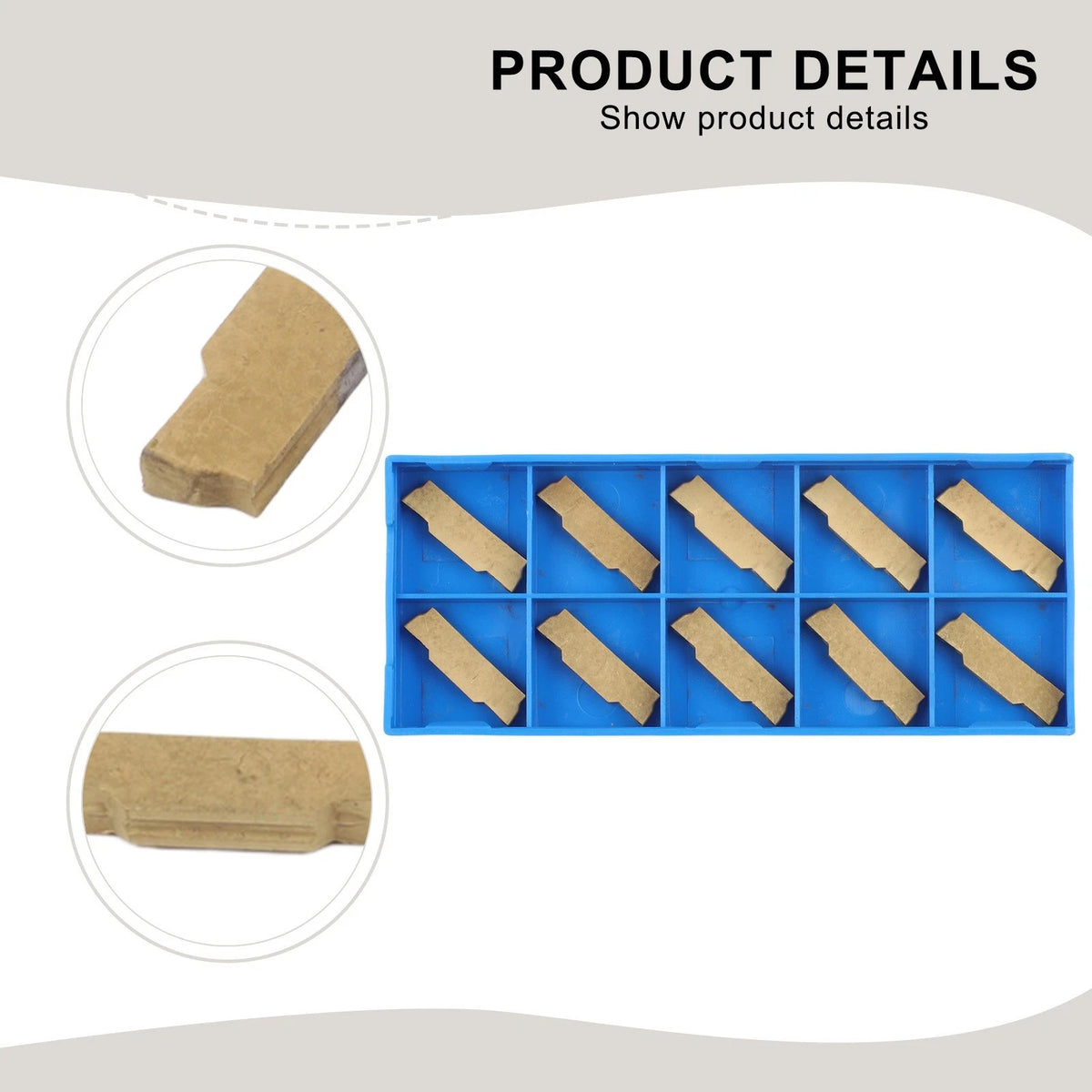 10x MGMN300M Carbide Inserts 3mm for Performance Applications