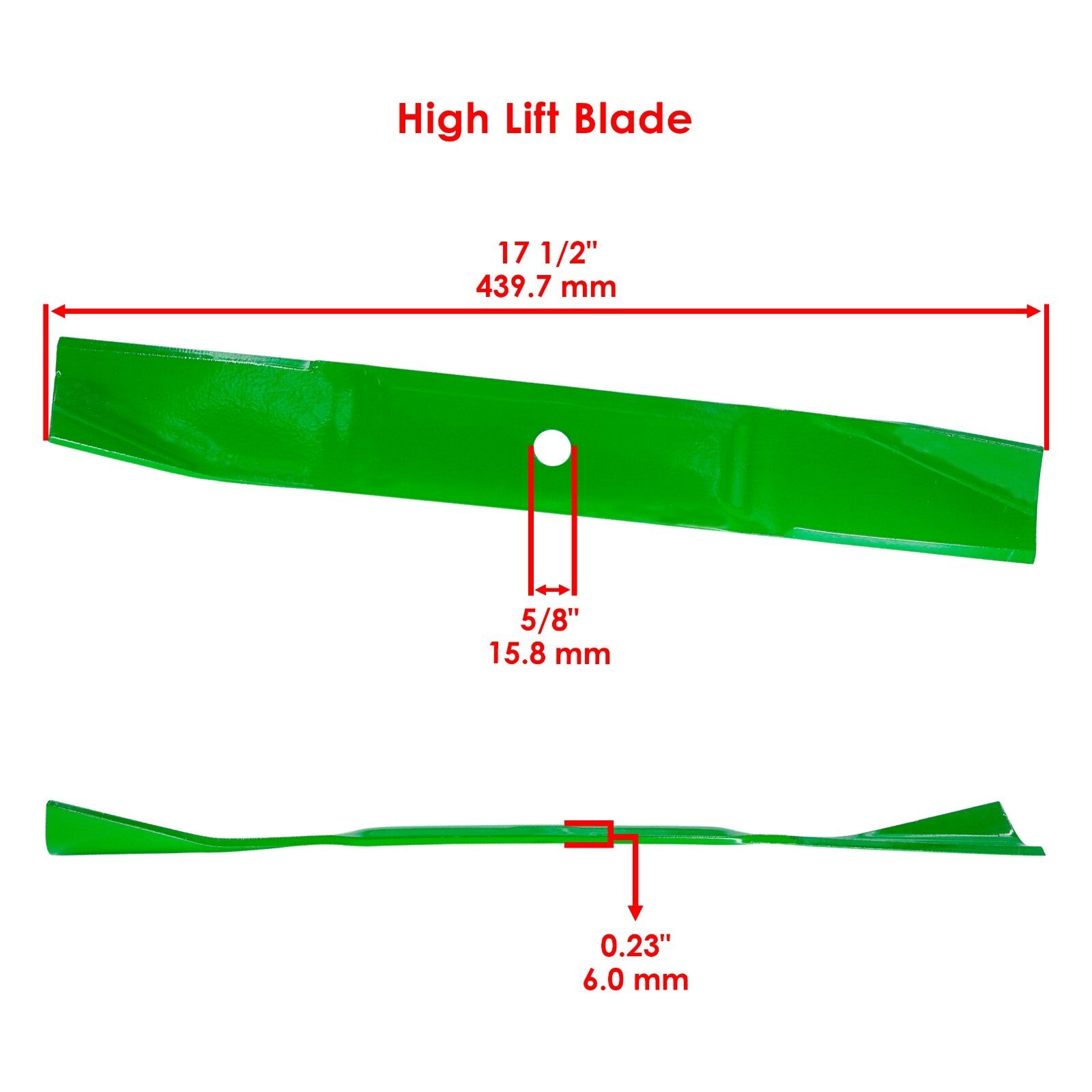 Deck Blade 50 Inch Replacement with Bolt for Toro ZS 5000 SW 5000 (2011–2018)