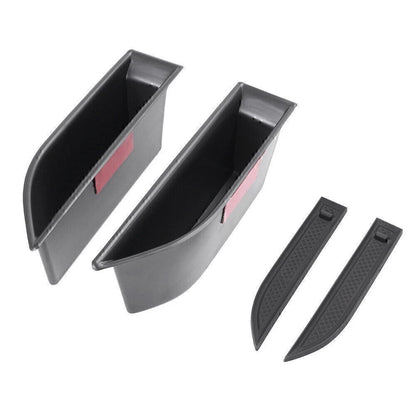 Front Side Inner Door Storage Box for Peugeot 3008 GT (2016–2017) Black