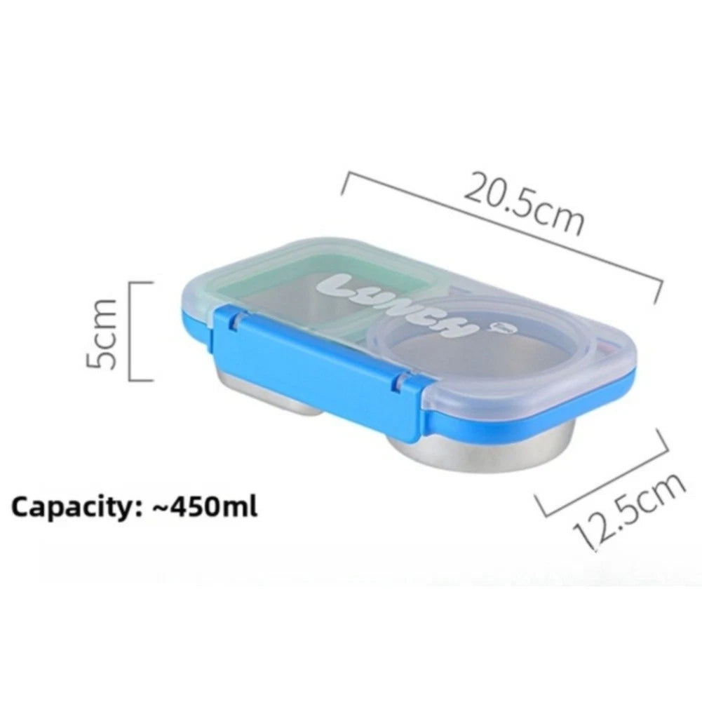 Insulated Lunch Box Thermal Snack Containers 304 Stainless Steel