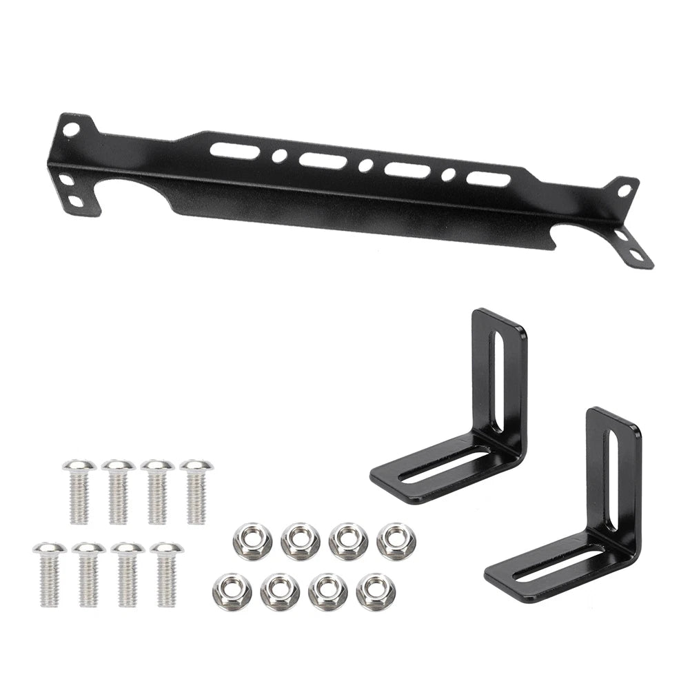340mm Aluminum Oil Cooler Support Bracket Kit for Japanese Cooling Units