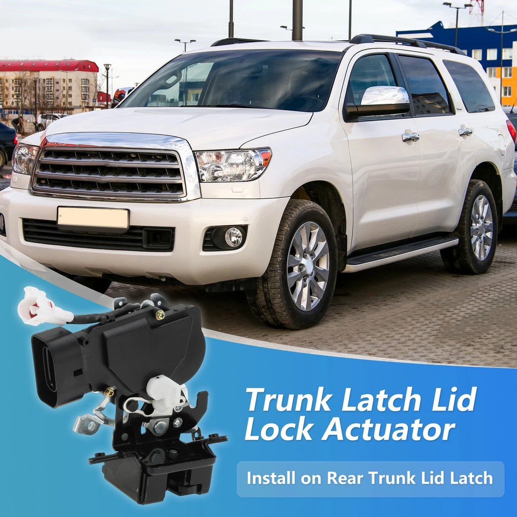 Trunk Latch Lock Actuator Replacement for Toyota Sequoia (2001–2007)