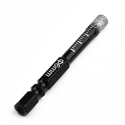 6mm Diamond Dry Drill Bit for Hex Shank Marble