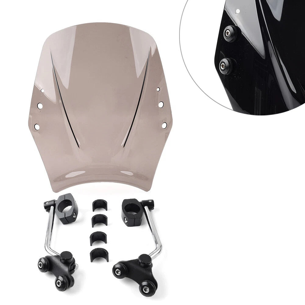 Universal Motorcycle Windshield Deflector for Tan Color
