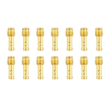 Set of 16 Main + 14 Idle Fuel Injectors for Mikuni VM18-VM44