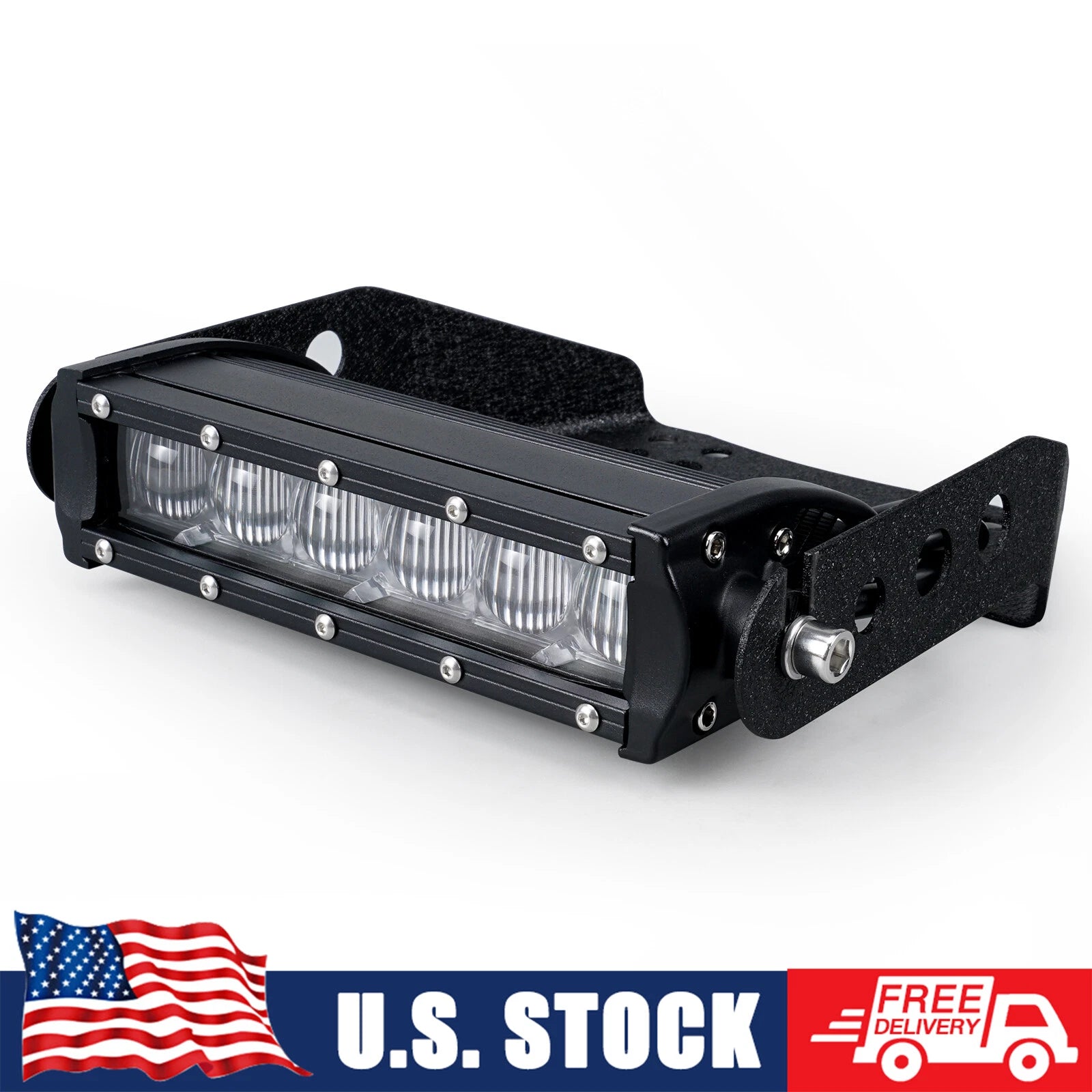 6" LED Headlight Light Bar Kit 30W for Yamaha Banshee 350 Blaster (200)