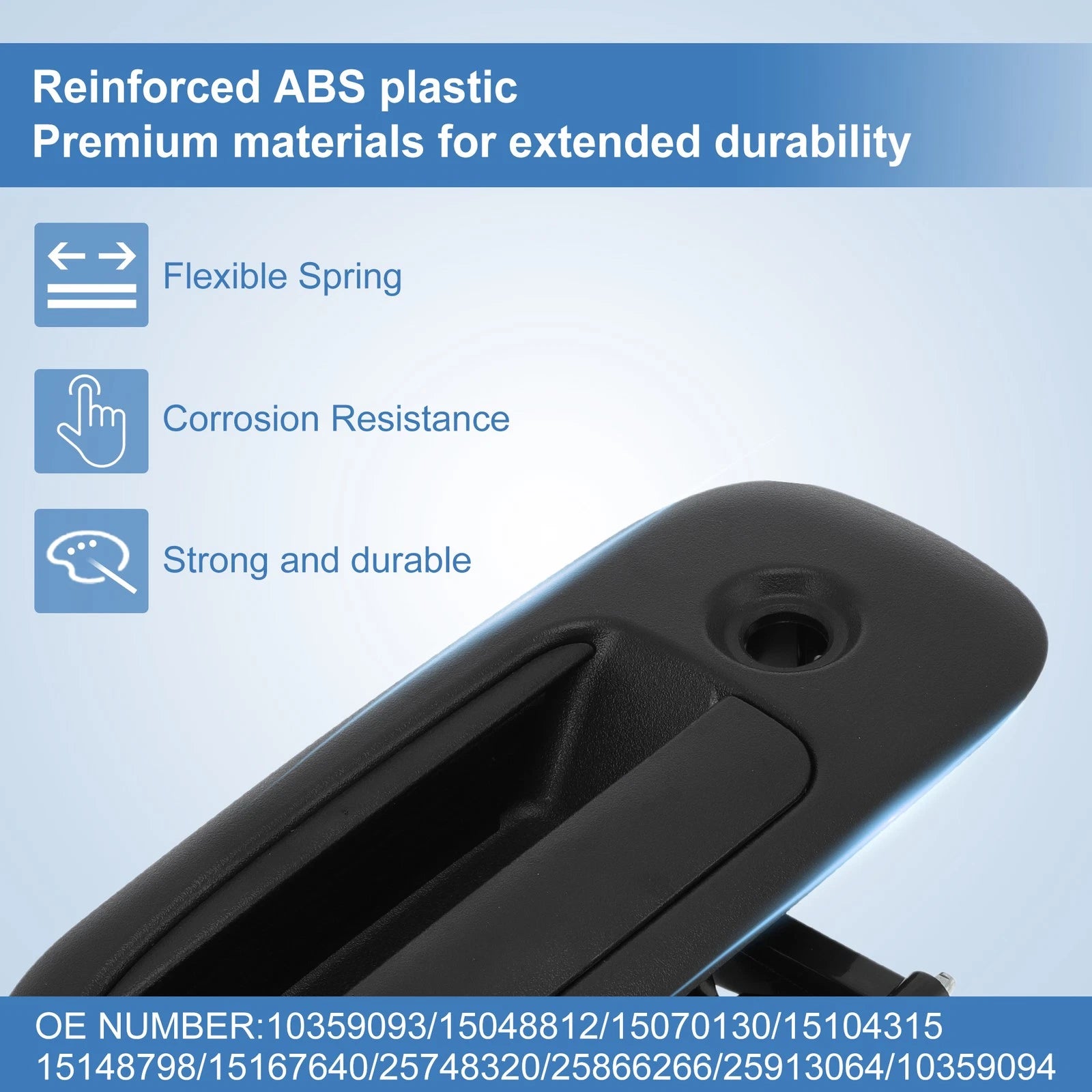 Front Left Right Rear Right Door Handle for Chevrolet Express 1500 (2003–2023)