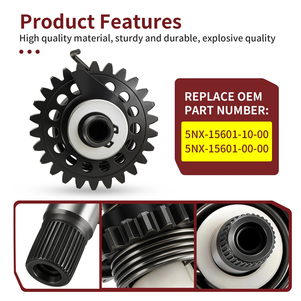 Kick Shaft Assy for Yamaha YZ250 (2002–2024) 5NX-15601-10 5NX-15601-10-00