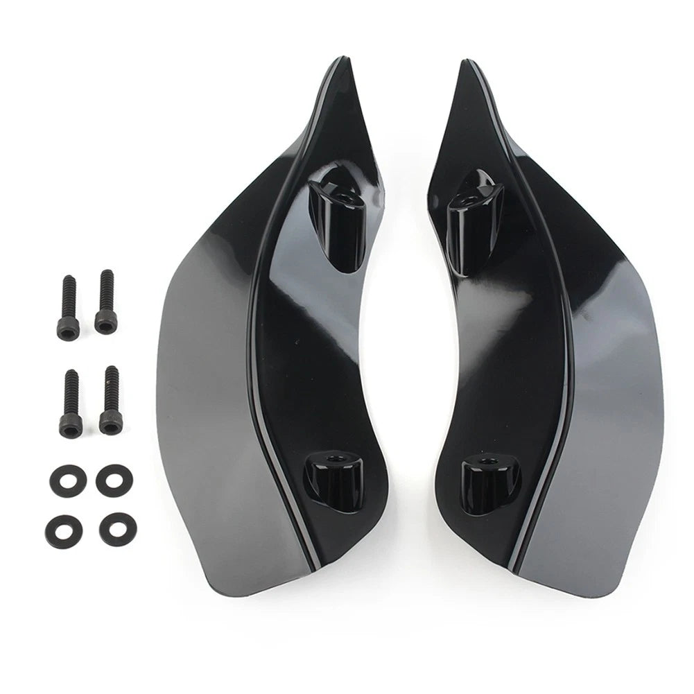 Upper Accents Air Wind Deflector for Harley Road Glide FLTRX (2015–2020) Black