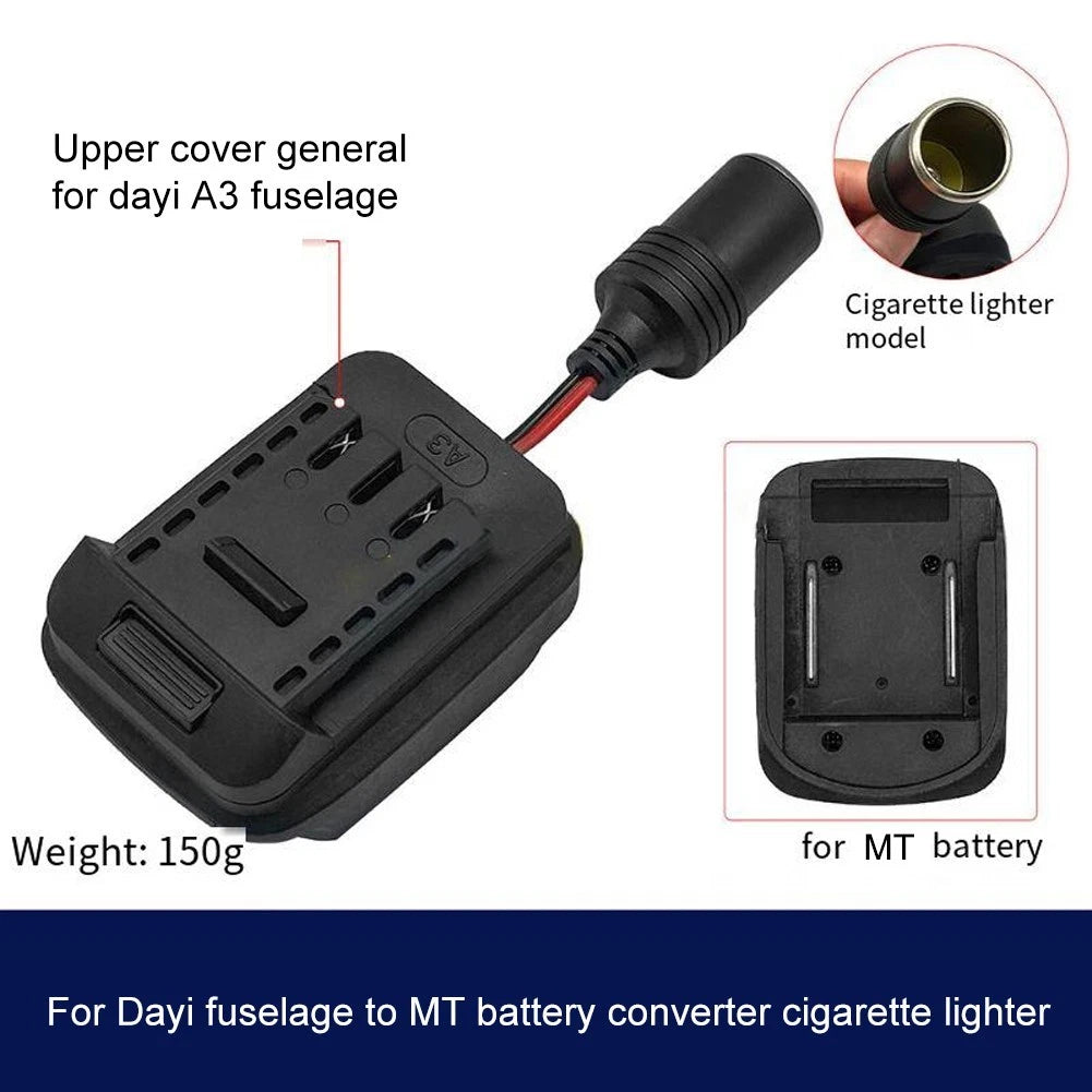 18V Li-ion Battery Adapter Converter with Igniter Port for Safe Power Supply