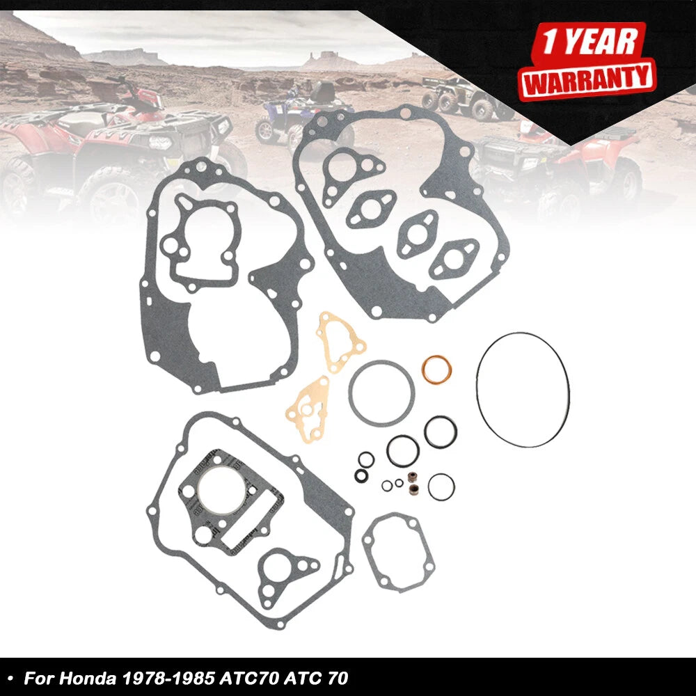 Complete Gasket Kit for Honda ATC70 (1978–1985)