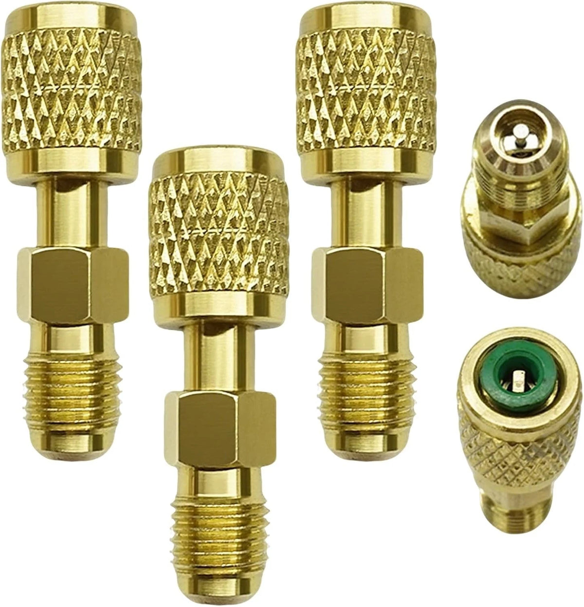 14 SAE Female Male Thread Adapter for R32 R454B Cylinder Cooling