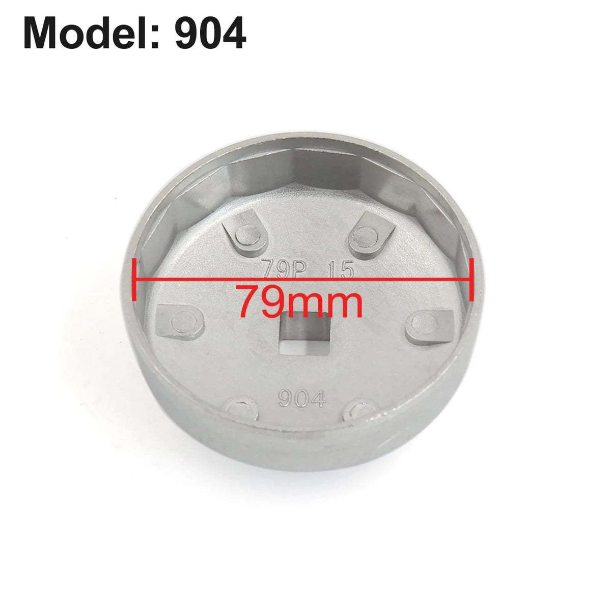 Oil Filter Wrench 15 Flutes 79mm for Hyundai (2005–2015)
