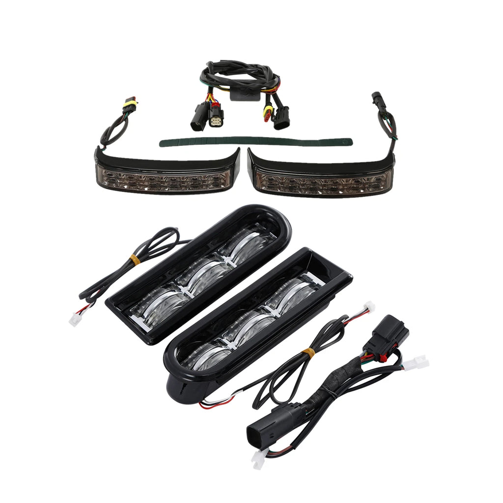 Saddlebag LED Insert Support & Brake Turn Light for Harley Road Glide (2014–2023)
