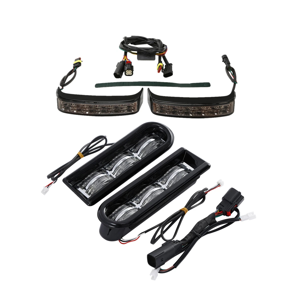 Saddlebag LED Insert Support & Brake Turn Light for Harley Road Glide (2014–2023)