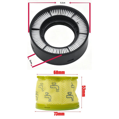 Replacement Exhaust Post Filter for LG A9, A7 Lite, A9K, A9Komp Vacuum