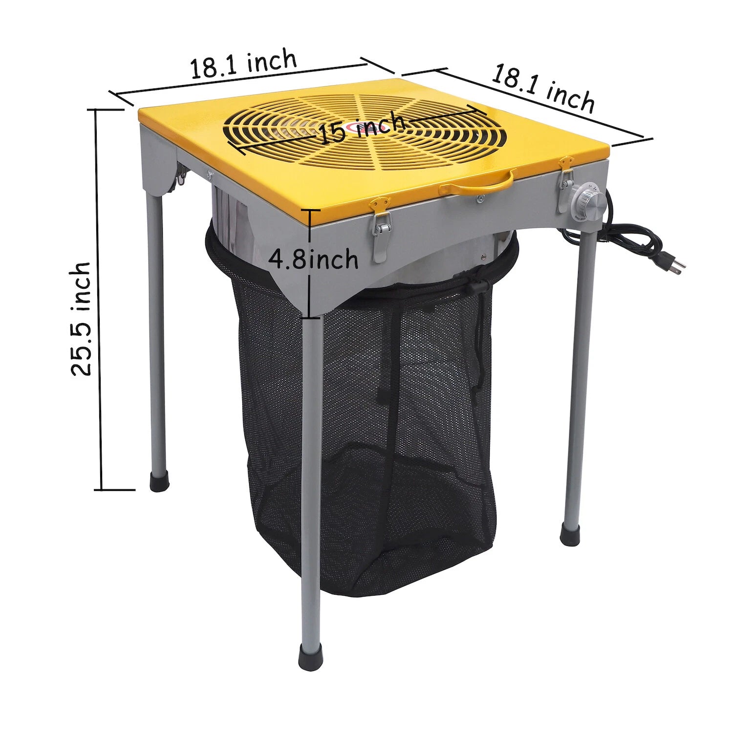 18" Electric Leaf Bud Trimmer for Hydroponic Use with 6 Extra Blades