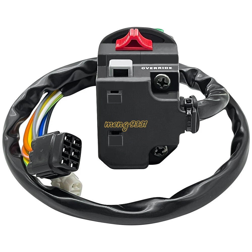 Handlebar Start Stop Switch Headlight for Suzuki LTA500 LTA700 LTA750 (2005–2018)