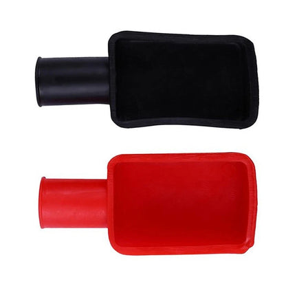 Car Battery Pole Terminal Protection Cover Set of 2 Red and Black